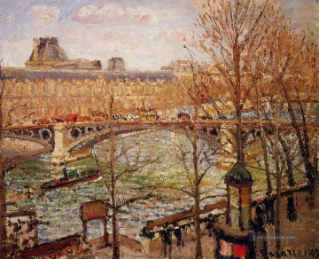 nach - der Pont du Carrousel Nachmittag 1903 Camille Pissarro
